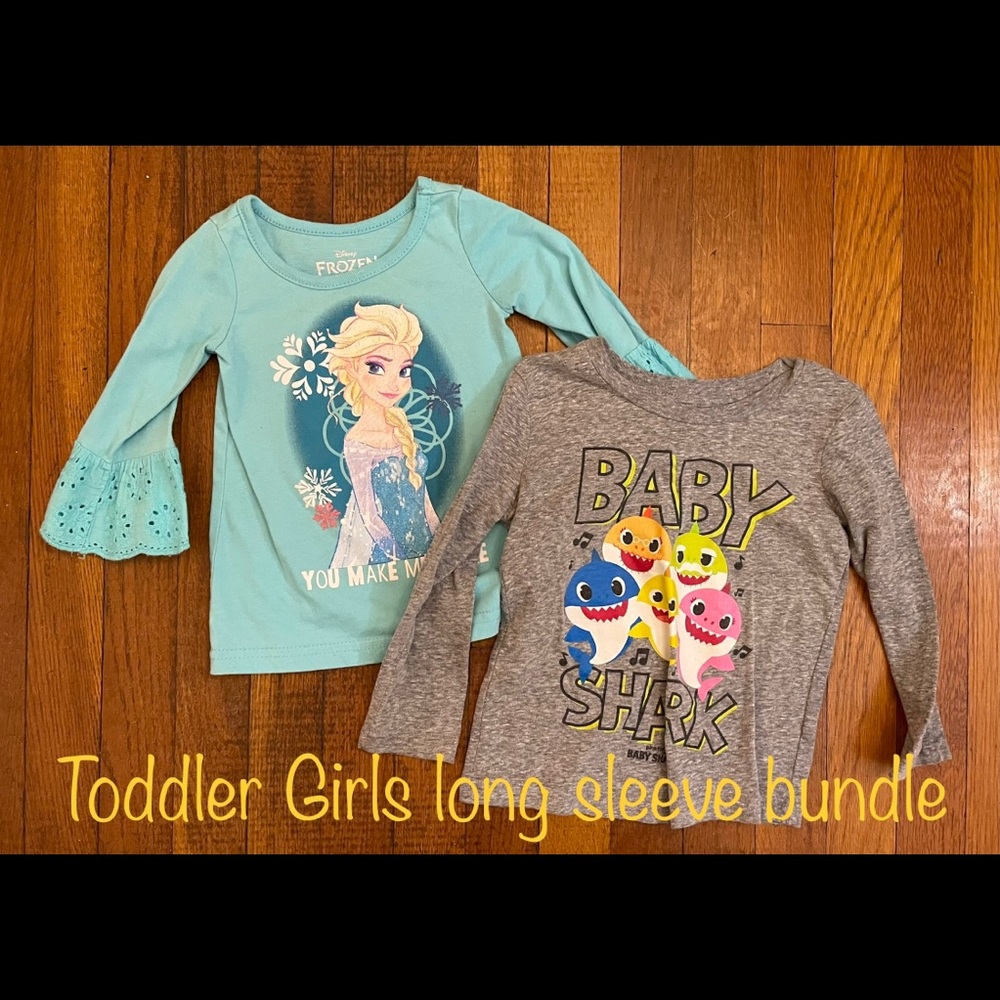 Toddler girls long sleeve bundle